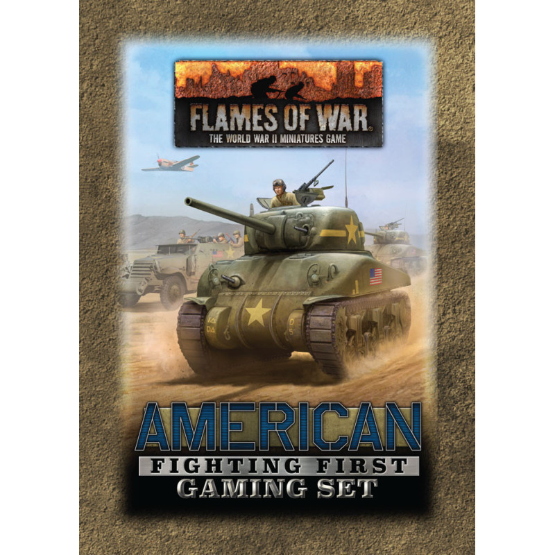 American Fighting First Tin (x20 Tokens, x2 Objectives, x16 Dice)