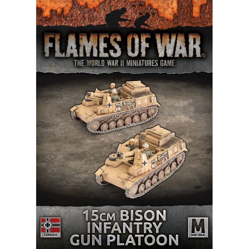 RSL Gaming AB | Bison 15cm SP Infantry Gun (x2)