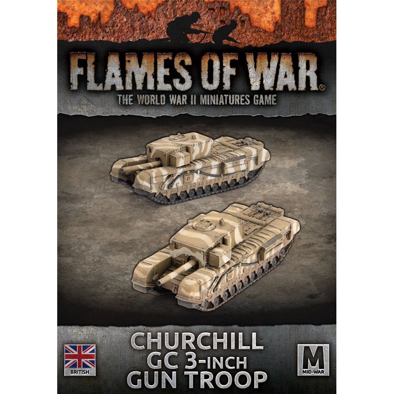 RSL Gaming AB | Churchill 3" Gun Carrier (x2)