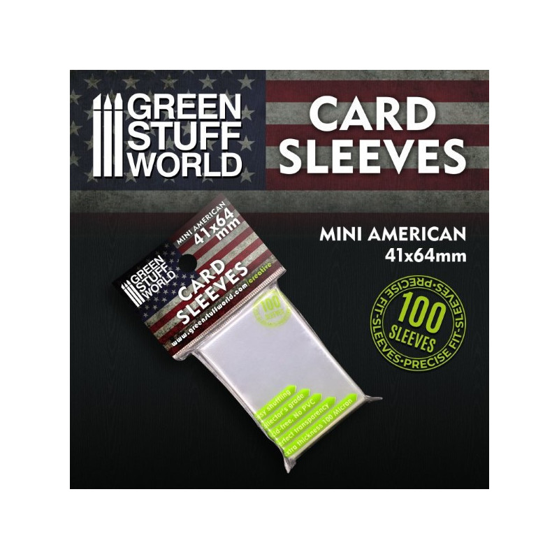 Card Sleeves - Mini American 41x64mm