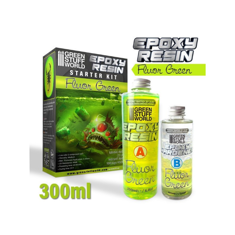 Epoxy Resin - Fluor Green
