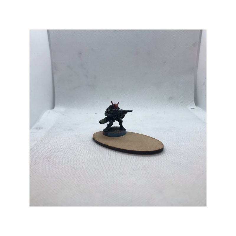 75x42mm MDF-bas, Oval (Biker)