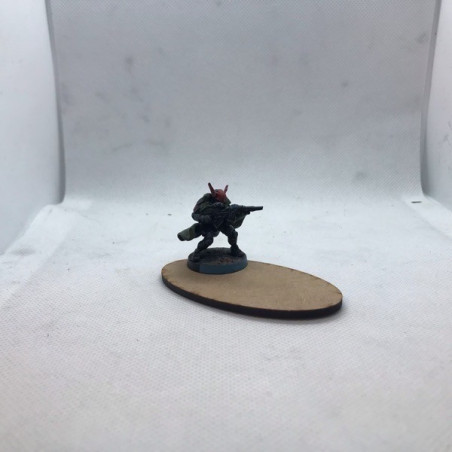 75x42mm MDF-bas, Oval (Biker)