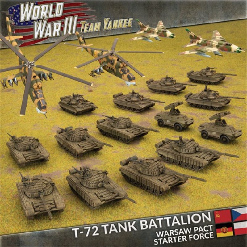 RSL Gaming AB | Warsaw Pact Starter Force - T-72M Tank Battalion 