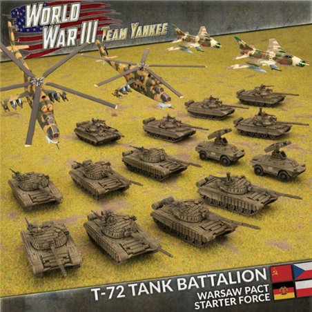 RSL Gaming AB | Warsaw Pact Starter Force - T-72M Tank Battalion 