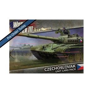 World War III: Czechoslovak Unit Cards (36 Cards) 