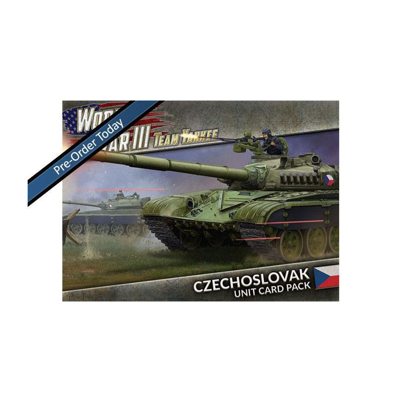 World War III: Czechoslovak Unit Cards (36 Cards) 