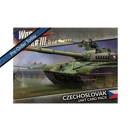 RSL Gaming AB | Team Yankee - Czechoslovak Unit Cards