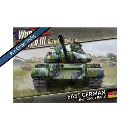 RSL Gaming AB | Team Yankee - East German Unit Cards