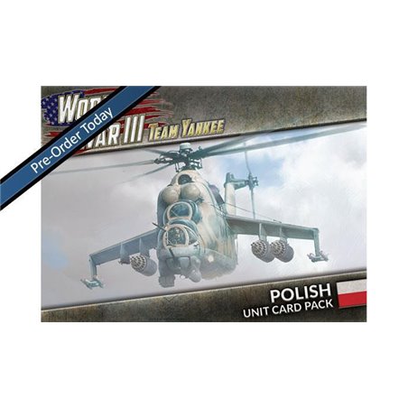 RSL Gaming AB | Team Yankee - Polish Unit Cards