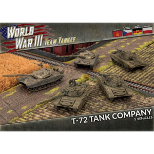 T-72B Tank Company (x5 Plastic) 