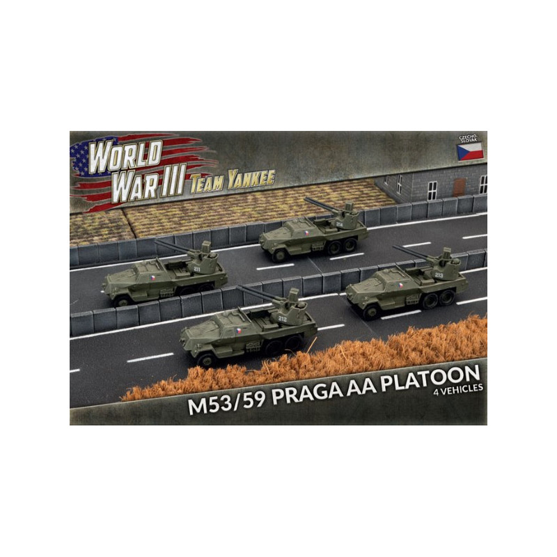 M53/59 Praga AA Platoon (x4) 