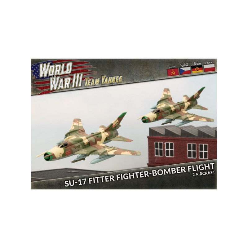 Su-17 Fitter Fighter-bomber Flight (x2 Plastic) 