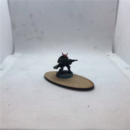 RSL Gaming AB | Oval 80x40mm MDF-bas