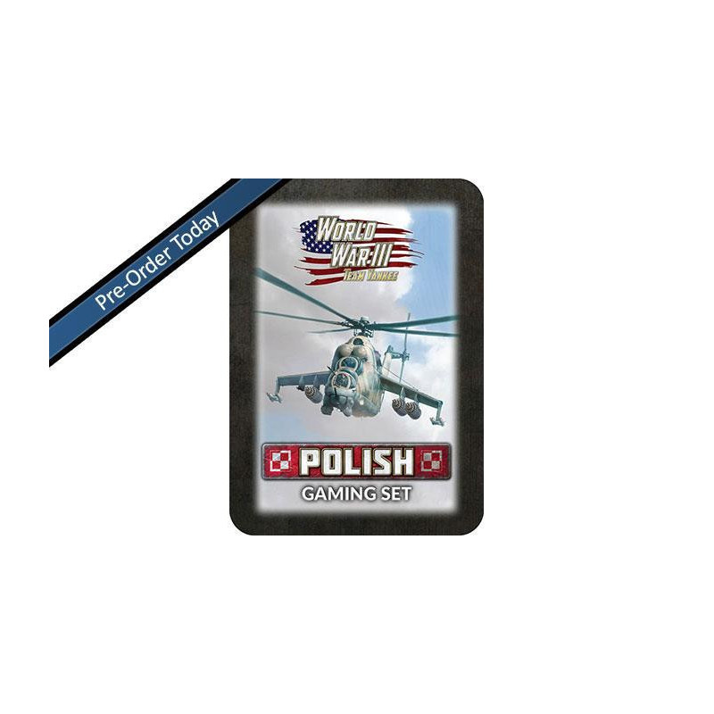 Polish Gaming Set (x20 Tokensx2 Objectivesx16 Dice) 