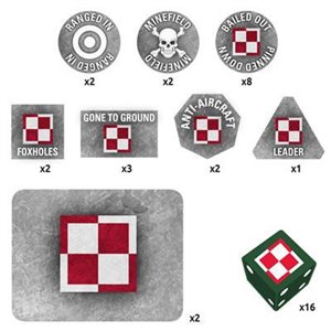 Polish Gaming Set (x20 Tokensx2 Objectivesx16 Dice) 
