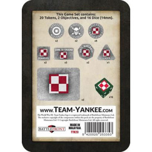 Polish Gaming Set (x20 Tokensx2 Objectivesx16 Dice) 