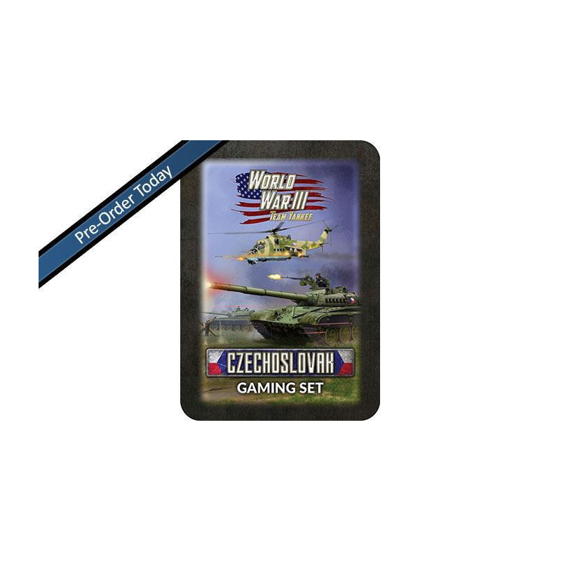 Czechoslovak Gaming Set (x20 Tokensx2 Objectivesx16 Dice) 