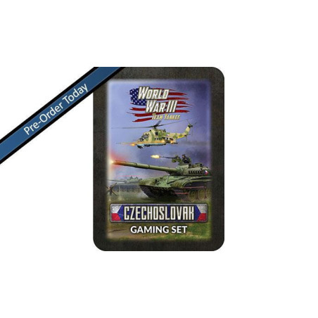 Czechoslovak Gaming Set (x20 Tokensx2 Objectivesx16 Dice) 