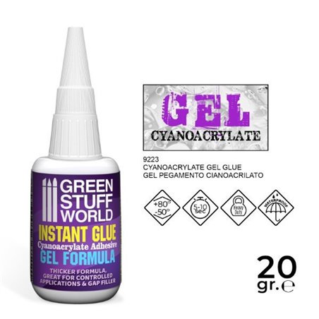 RSL Gaming AB | Cyanoacrylate Gel 20gr.