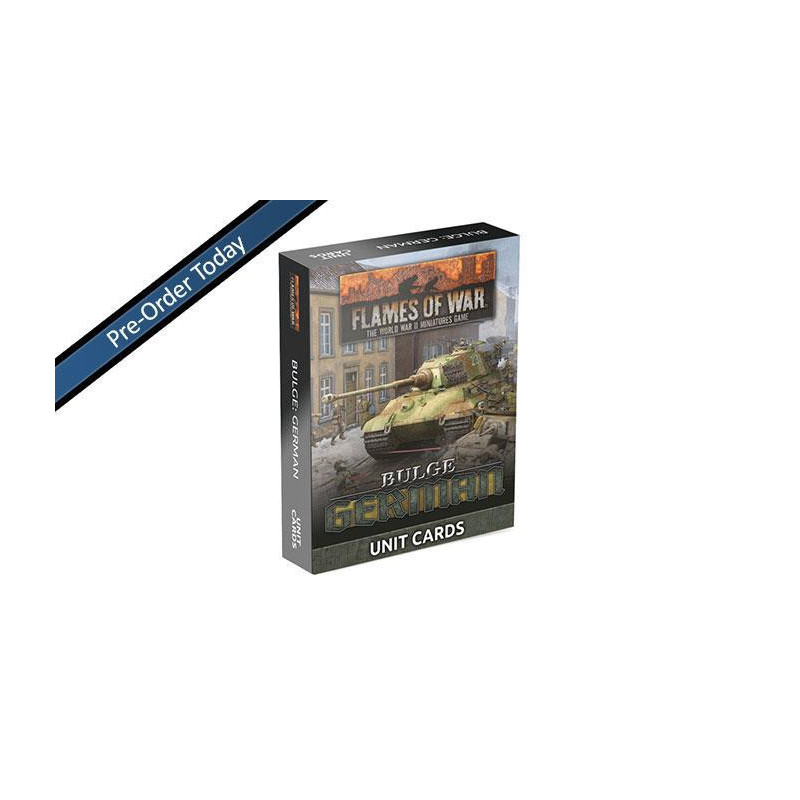 RSL Gaming AB | Bulge: Germans Unit Cards (105x Cards)