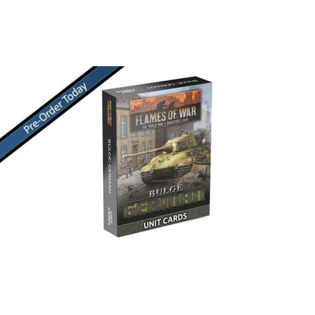 RSL Gaming AB | Bulge: Germans Unit Cards (105x Cards)