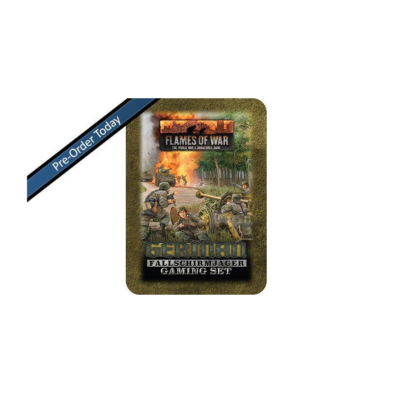 RSL Gaming AB | Fallschirmjager Gaming Set (x20 Tokens, x2 Objectives, x16 Dice)