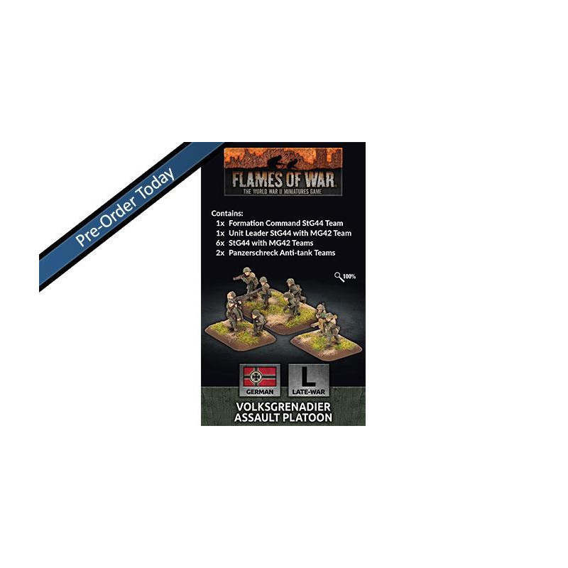 RSL Gaming AB | Volksgrenadier Assault Platoon (41x Figs)