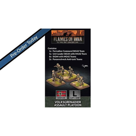 RSL Gaming AB | Volksgrenadier Assault Platoon (41x Figs)