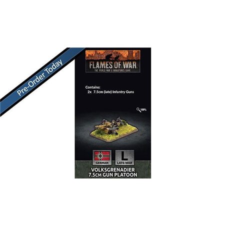 RSL Gaming AB | Volksgrenadier 7.5cm Gun Platoon (x2)