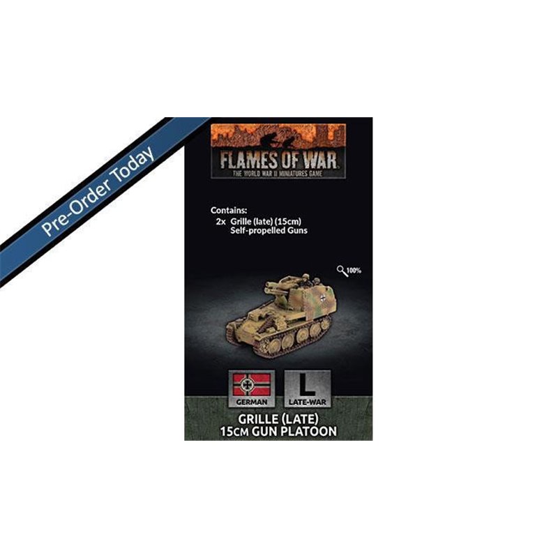 RSL Gaming AB | Grille (late) (15cm) Gun Platoon (x2)