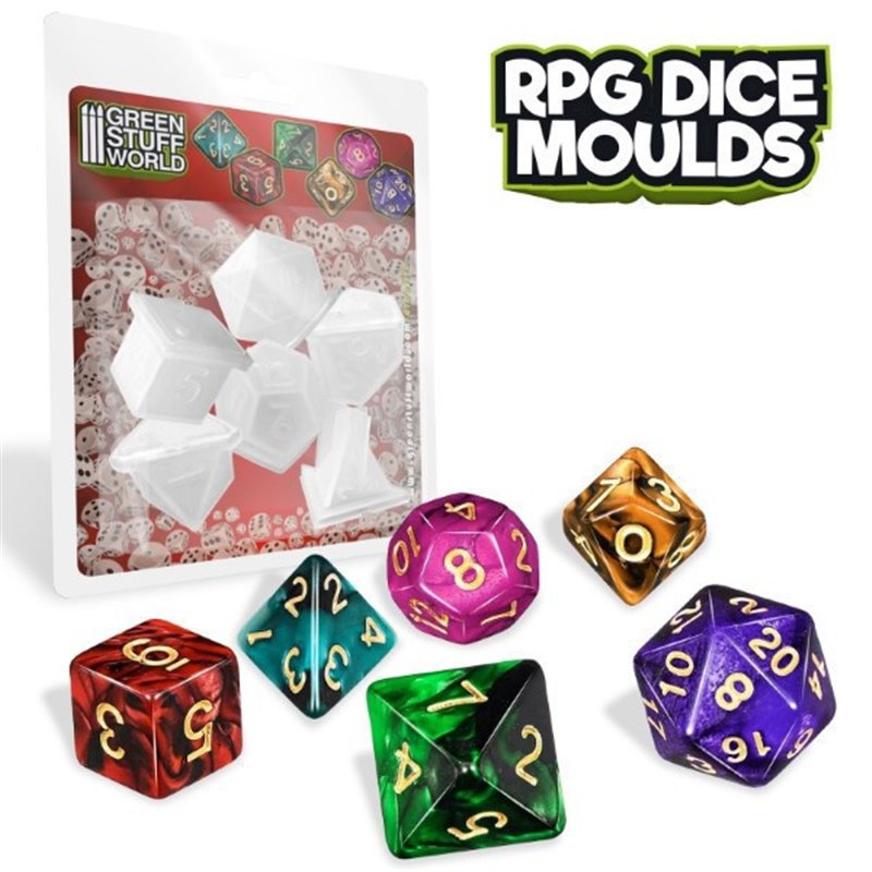 RSL Gaming AB | RPG Dice Moulds