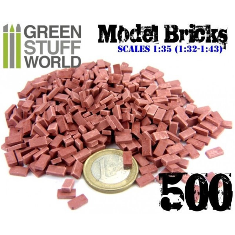 RSL Gaming AB | Models Bricks - Dark Red (500)