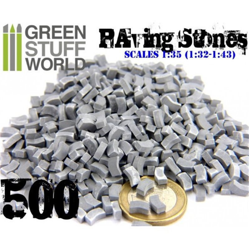 RSL Gaming AB | Models Paving Bricks - Grey (500)