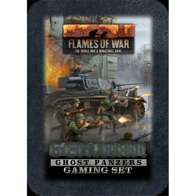 RSL Gaming AB | German Ghost Panzers Gaming Set (x20 Tokens, x2 Objectives, x16 Dice)