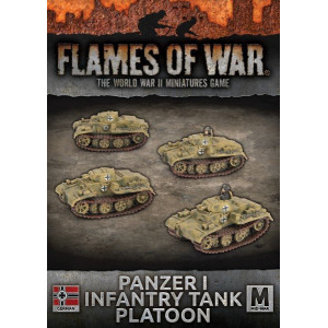 Panzer I Infantry Tank Platoon (x4)