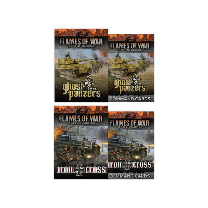 RSL Gaming AB | German Eastern Front Unit & Command Cards (184 Cards)