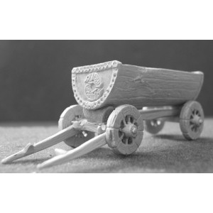 Decorated Viking Cart