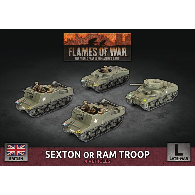 RSL Gaming AB | Sexton or Ram Troop (4x Plastic)