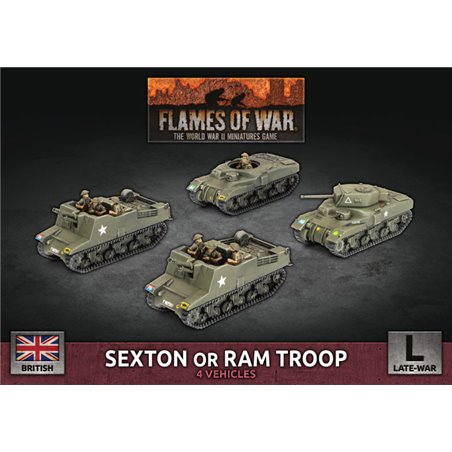 RSL Gaming AB | Sexton or Ram Troop (4x Plastic)