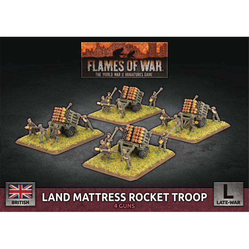 RSL Gaming AB | Land Mattress Rocket Troop (4x)