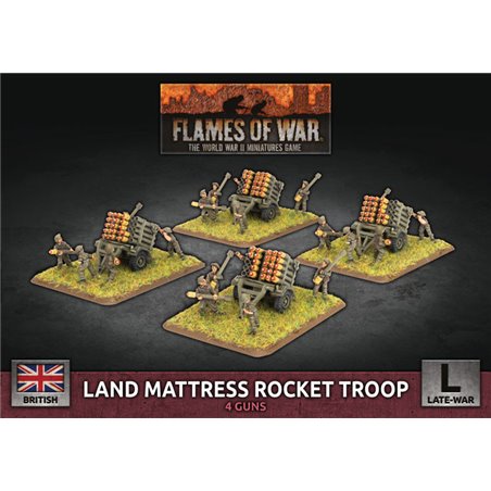 RSL Gaming AB | Land Mattress Rocket Troop (4x)
