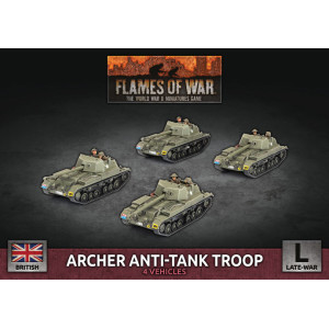 Archer Anti-tank Troop (4x Plastic)
