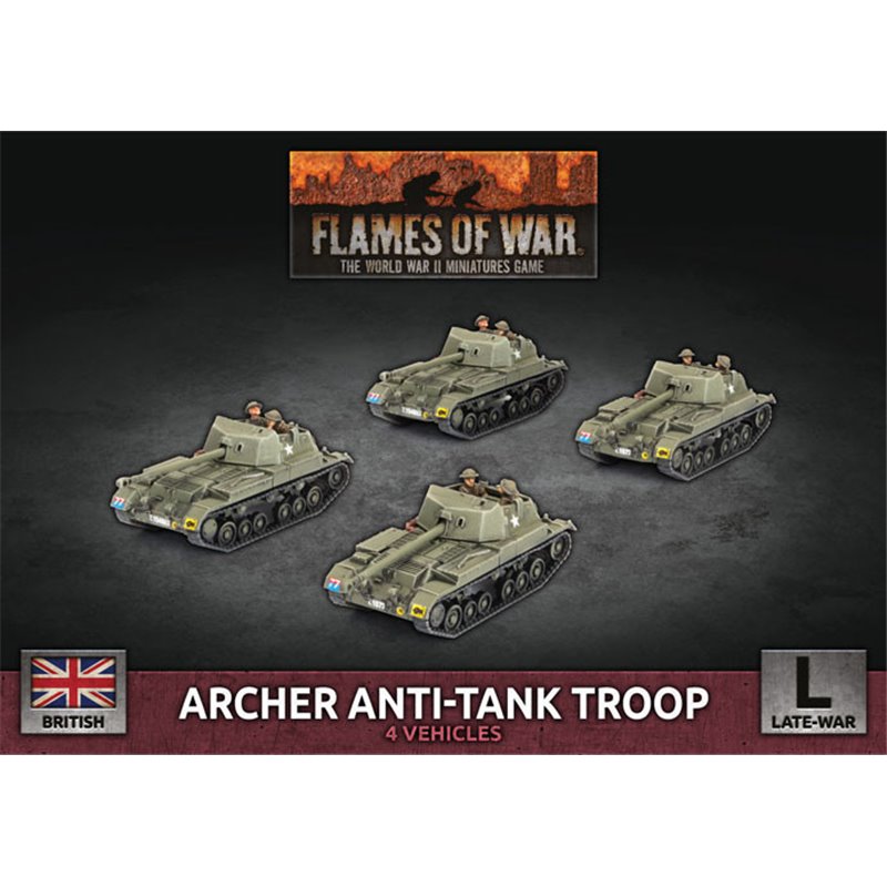 RSL Gaming AB | Archer Anti-tank Troop (4x Plastic)