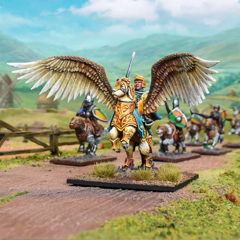 RSL Gaming AB | Halfling General on Winged Aralez