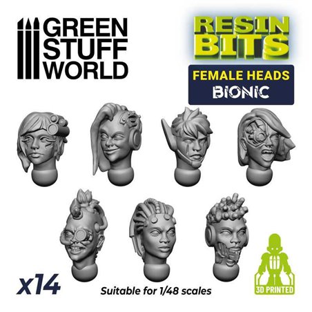 RSL Gaming AB | Female Heads BIONIC