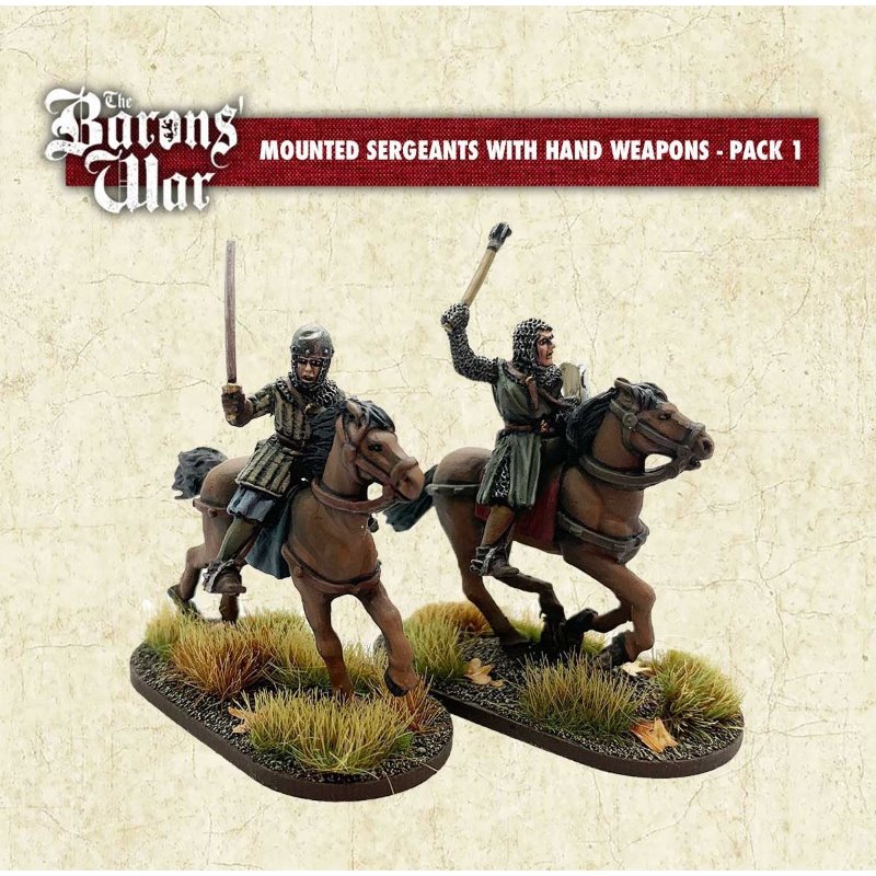 RSL Gaming AB | Mounted Sergeants with Hand Weapons 1