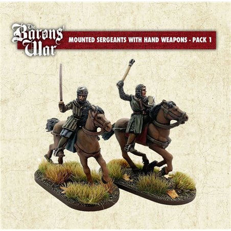 RSL Gaming AB | Mounted Sergeants with Hand Weapons 1