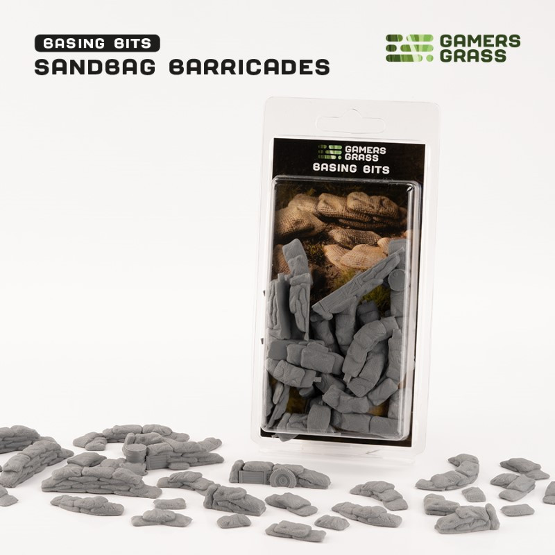 RSL Gaming AB | Basing Bits - Sandbag Barricades