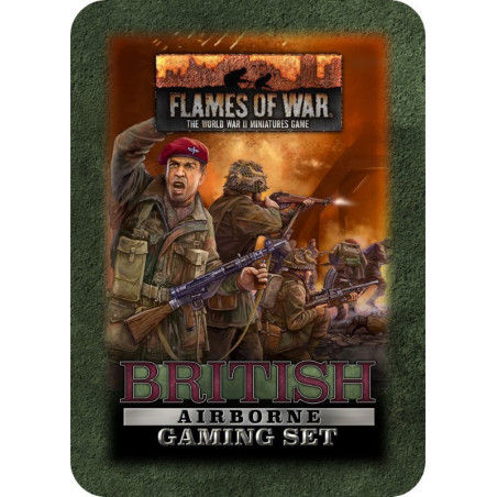 RSL Gaming AB | British Airborne Tin (x20 Tokens, x2 Objectives, x16 Dice)